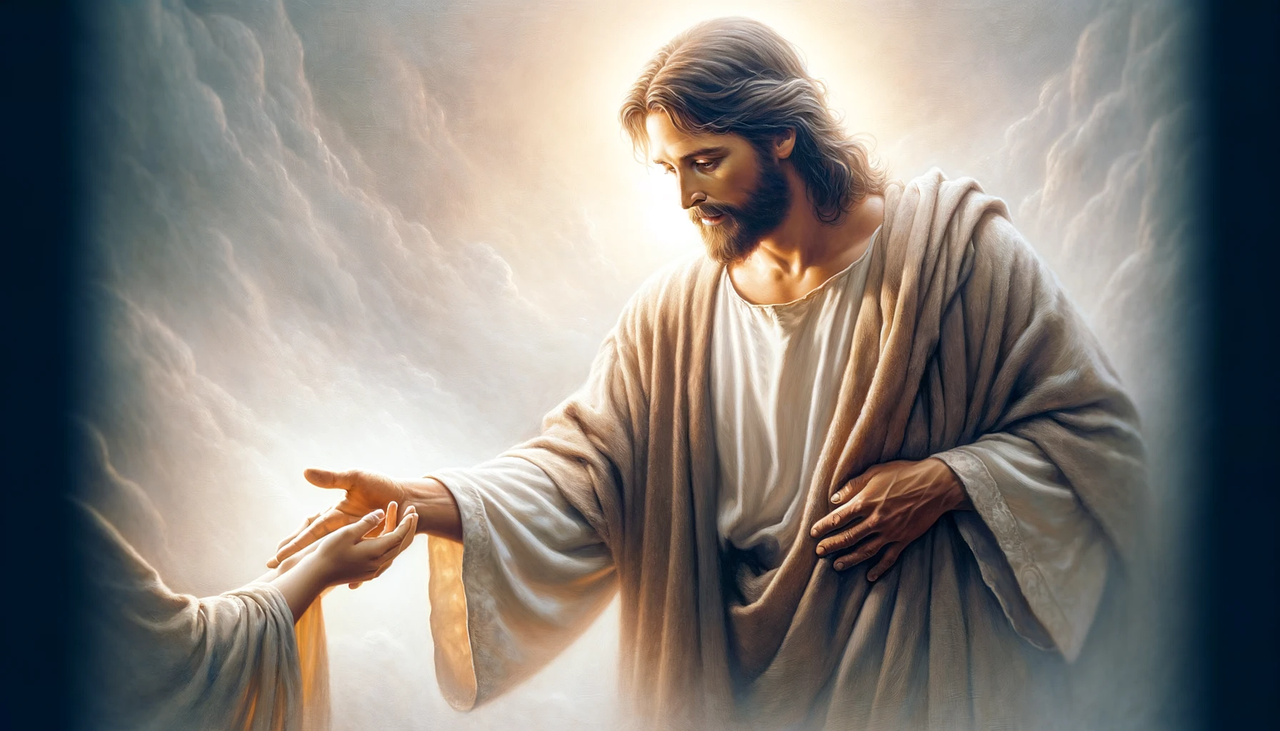 jesus, god, christ, christianity, faith, hope, jesus leads the way, helping hand of jesus, ai generated, jesus, jesus, jesus, jesus, jesus